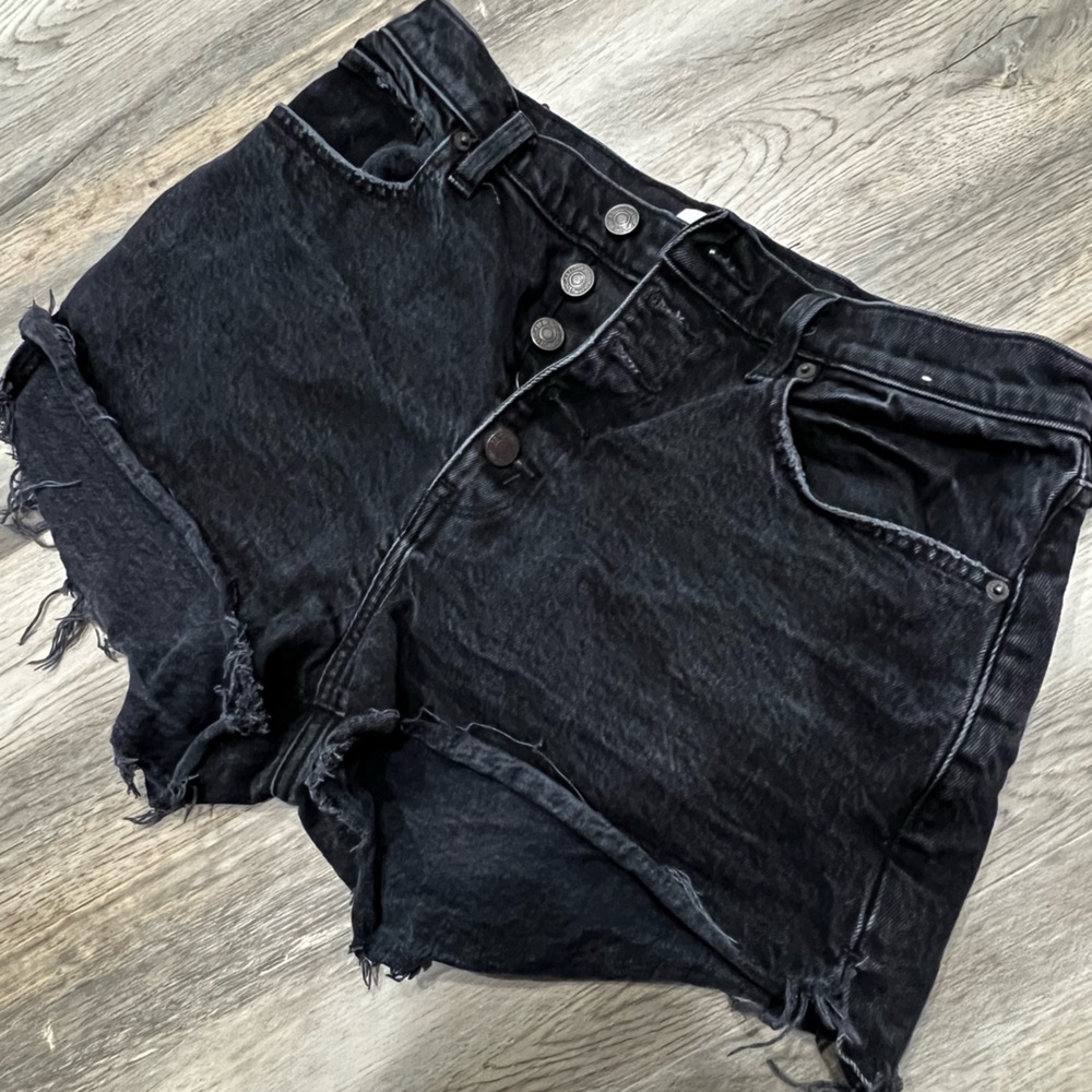 Abercrombie High Rise Mom Short - Curve Love